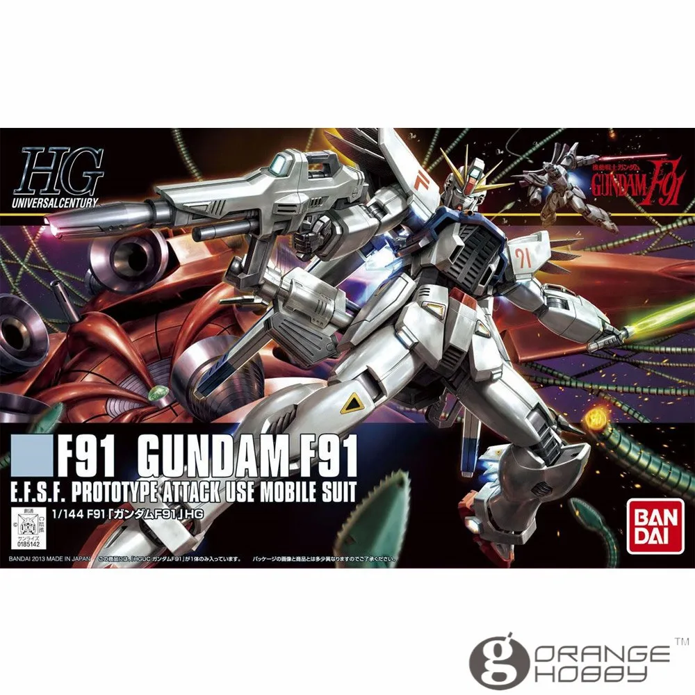 OHS Bandai HGUC 167 1/144 F91 чехол для смартфона в стиле Gundam сборки модели Наборы