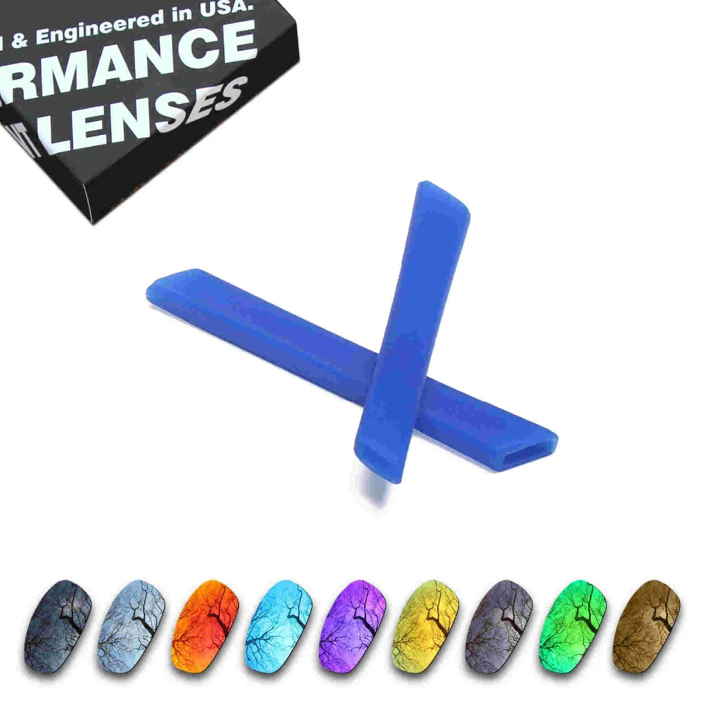 

ToughAsNails Resist Seawater Corrosion Polarized Replacement Lens&Blue Ear Socks for Oakley Split Jacket - Multiple Options