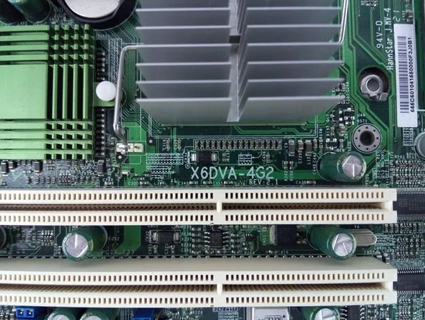 Подходит для Supermicro X6DVA-4G X6DVA-4G2 E7320 двойная материнская плата 604 SCSI интерфейс SATA IDE