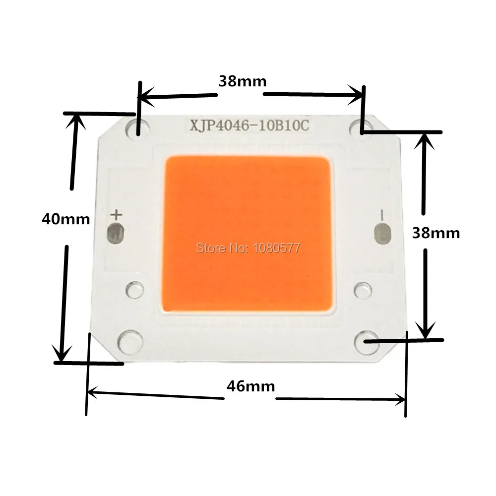 10 шт./лот, высокомощный светодиодный светильник с чипом COB, DC12V DC32V, светильник с бусинами, белый, теплый белый, холодный, полный спектр белого 3000 K-30000 K