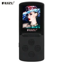 8GB MP3 Player with 1.8 Inch Screen Can Play 100 hours, Original RUIZU X11 mp3 music player with FM Radio,E-Book,Clock,Data