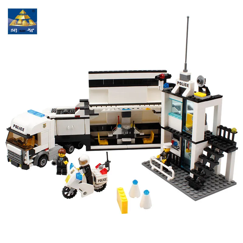 

K Model Compatible with K6727 511pcs City Police Models Building Kits Blocks Toys Hobby Hobbies For Boys Girls