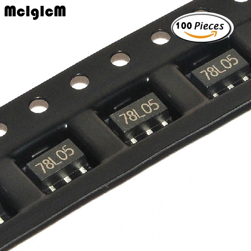 MCIGICM 100 шт 100mA СОТ 89 5 V 6 8 12 9 SMD регулятор напряжения 78L05 78L06 78L08 78L09 78L12 79L05 79L06 79L08 79L09
