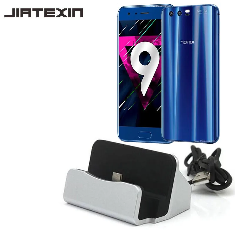 

JIATEXIN Desktop Data Sync Type-C USB Cable Dock Charger Station For Huawei Honor 8 Pro/Honor V9/Honor 10/9 USB-C Charging Dock