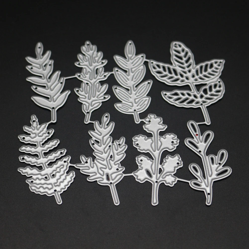 

Leaves Frame Metal Cutting Dies Stencils for Scrapbooking Card Decor Diy Craft New 2019 stansen en cutting dies stanzschablonen