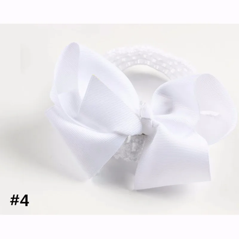 Girls Headbands Bow Hair Band Head Knitted Kids Hairband Fashion Props Toddler Headwear 12 Colors Hair Accesories Free Shipping (13)