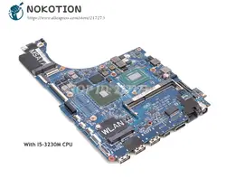NOKOTION для Dell XPS 15 l521x Материнская плата ноутбука 15,6 дюймов SR0WX I5-3230M Процессор QBL00 LA-7852P CN-0NM71J 0NM71J