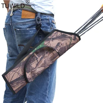 

New Lightweight Camouflage Hunting Quiver Outdoor Hunting Camouflage Quiver Jungle Hunting Waist Cross Simple Bow and Arrow Bag