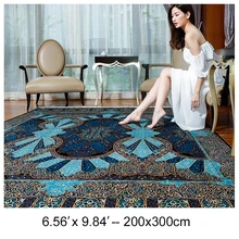 YILONG 6,56 'x9. 84 'ручной работы коврик из натурального шелка Классический турецкий Шелковый ковер