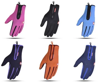

Quevinal 60pairs/lot winter warm screen touch gloves. ski gloves