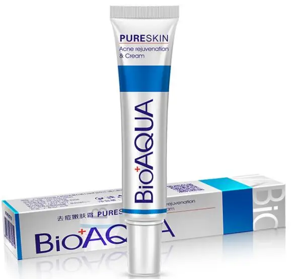 Bioaqua 30 г лечение акне удаление угрей крем против контроль жирности сокращения