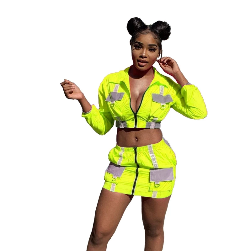 tracksuit skirt set