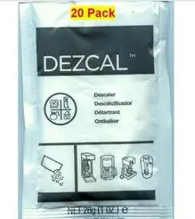 

URNEX DEZCAL COFFEE MAKER & ESPRESSO DESCALER 20 PACK