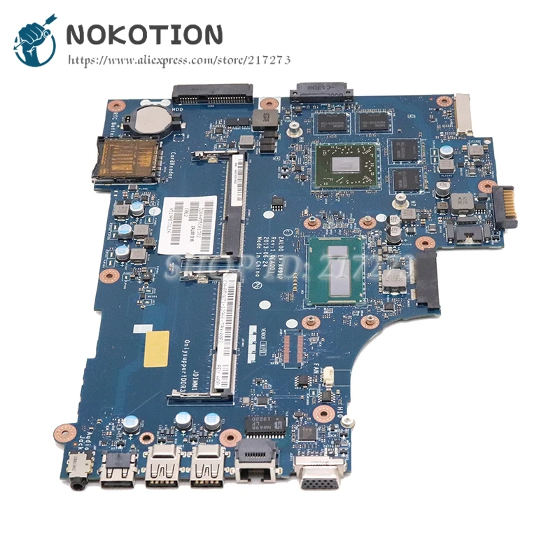  NOKOTION FOR DELL Dell Latitude 15 3540 laptop motherboard CN-08MDVW 8MDVW ZAL00 LA-A491P I5-4210U 