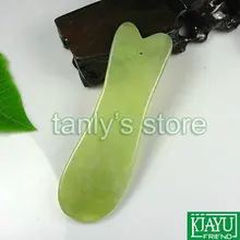 Горячее предложение хорошего качества!, традиционный акупунктурный массажный инструмент, гуаша доска, рыба натуральный Hsiuyen нефрит, скребок