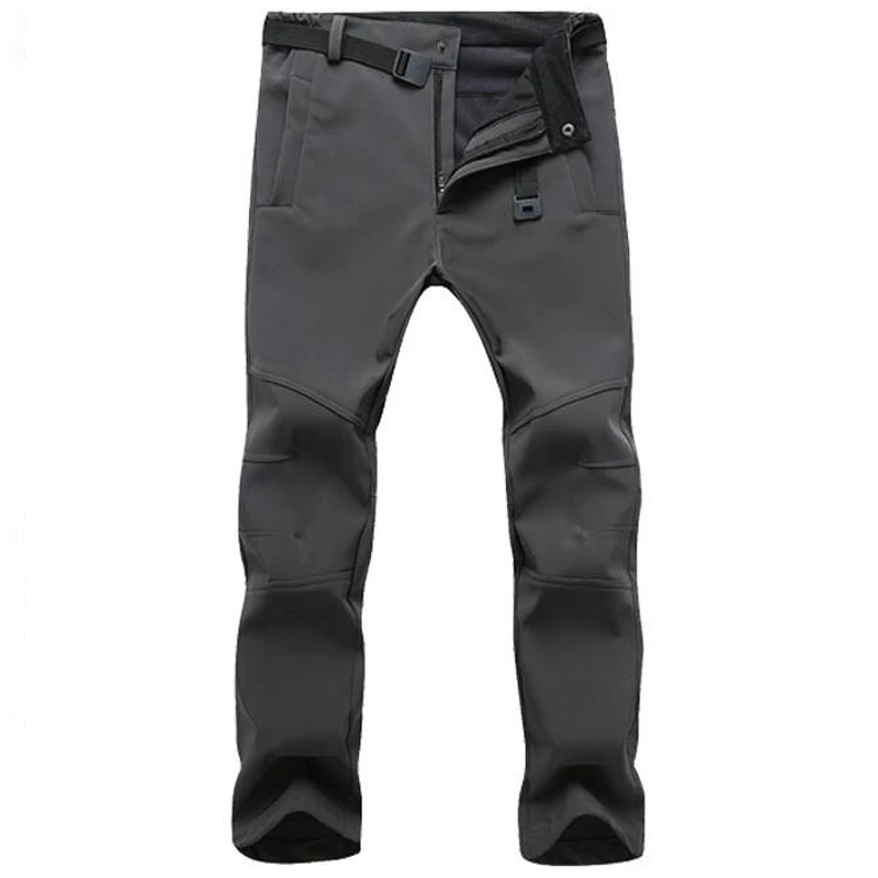 Зимние флисовые брюки для мужчин, Стрейчевые водонепроницаемые ветрозащитные флисовые теплые брюки, Женская Повседневная Верхняя одежда, тактические штаны, новые брюки