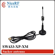 50 шт./лот sw433-xp1m 433 мГц антивибрационные присоски Телевизионные антенны для rf Беспроводной приемопередатчик данных модуля