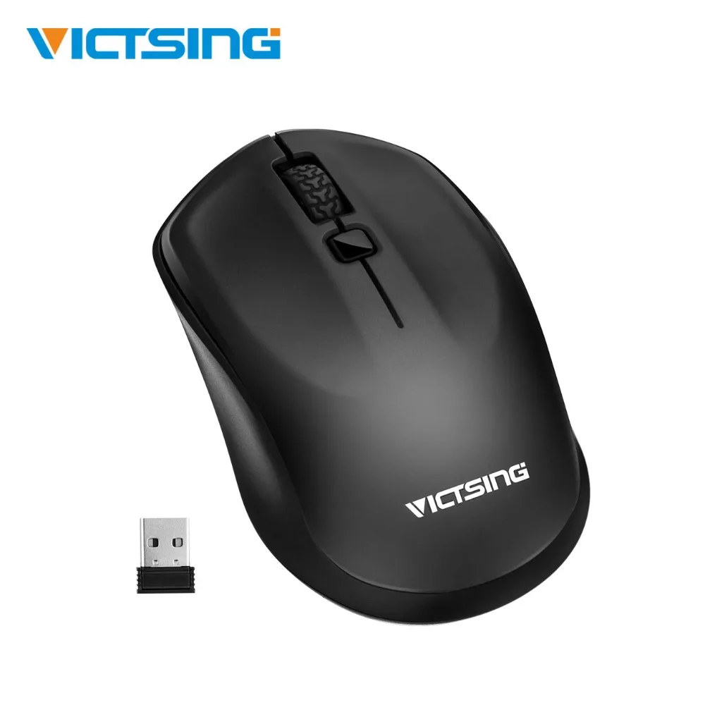 VicTsing 2 4G Беспроводная игровая мышь большой полноразмерный эргономичная