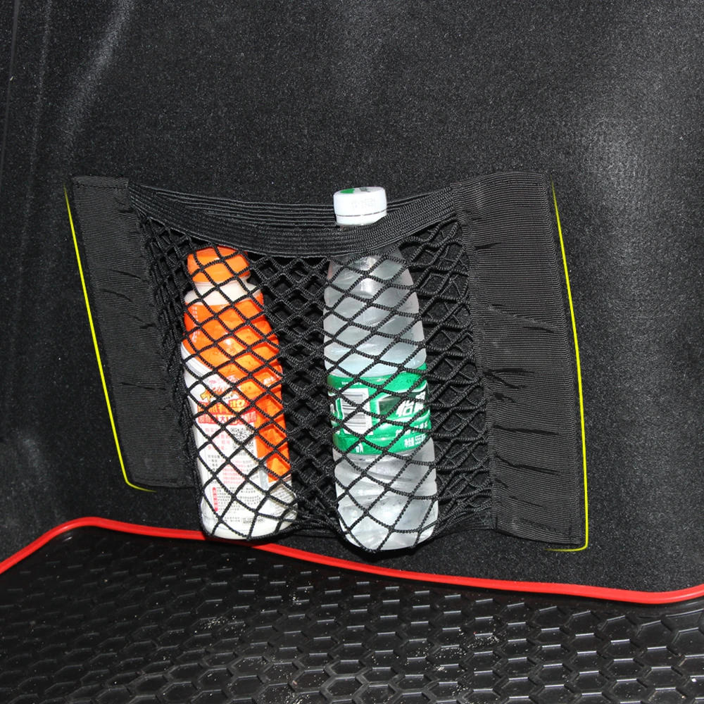 

CAR TRUNK CAR Boot CARGO NET MAGIC STICKER LUGGAGE MESH ORGNIZER BAG FOR Q5 Touareg SRX MDX ZDX X5 XC60 FJ Cruiser Murano