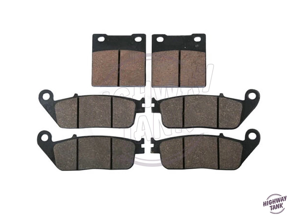 

Semi-Metallic Motorcycle Front & Rear Disc Brake Pads Brake Disks case for SUZUKI GSX 400 IMPULS 1994-1996