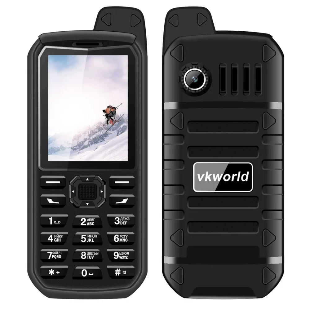 VKWorld Stone V3 Plus 4000mAh Long Standby Cellphone MTK6261 RAM 32MB ROM 32MB 2 4 inch