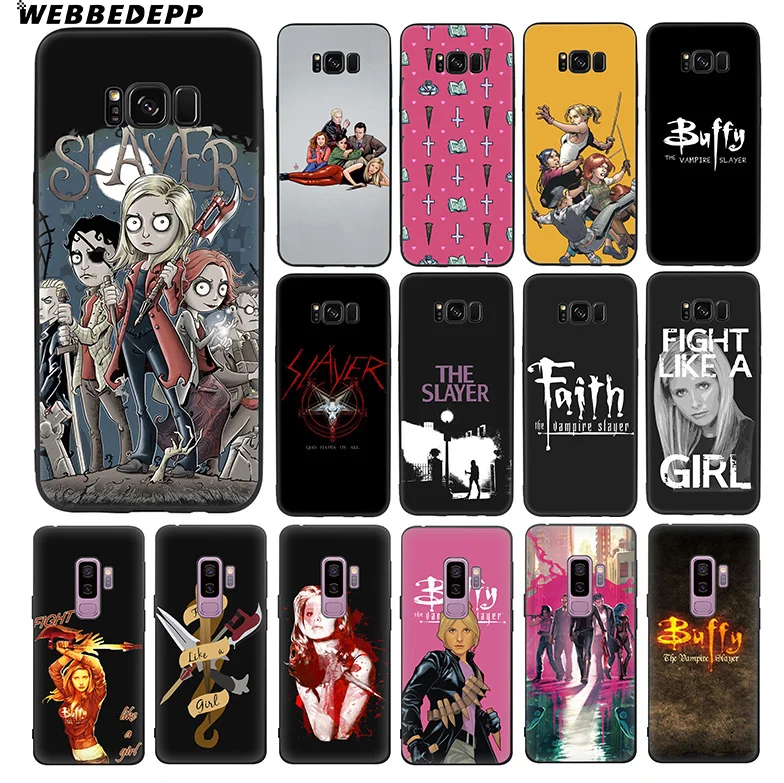 

WEBBEDEPP Buffy The Vampire Slayer Soft TPU Silicone Case for Samsung Galaxy S10 S10e S9 S8 Plus S7 S6 Edge & J6