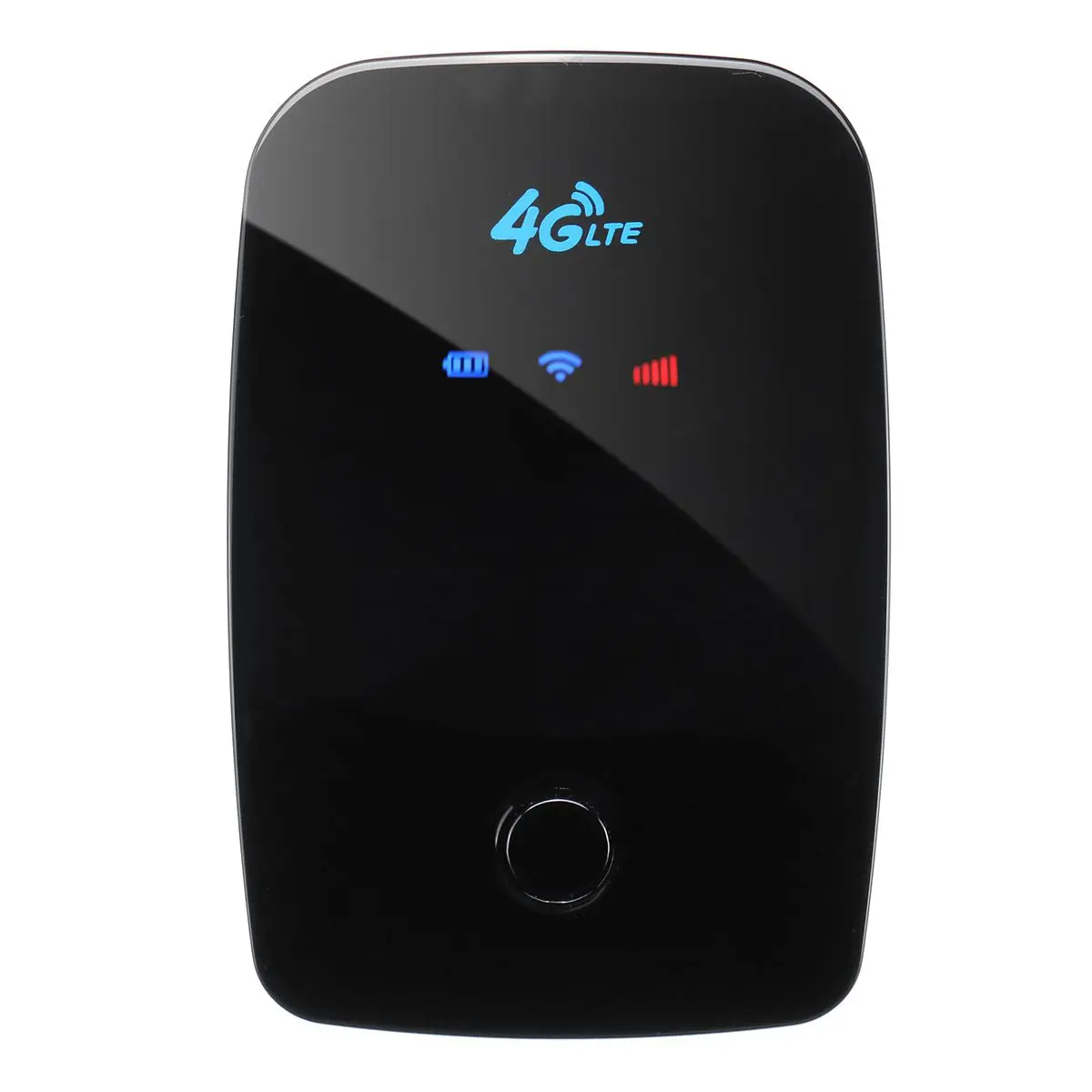 Портативный 4G LTE мобильный WiFi беспроводной карманный Безопасный маршрутизатор для точки доступа слот для sim-карты Wi-Fi маршрутизатор Wi-Fi ретранслятор - Цвет: Black