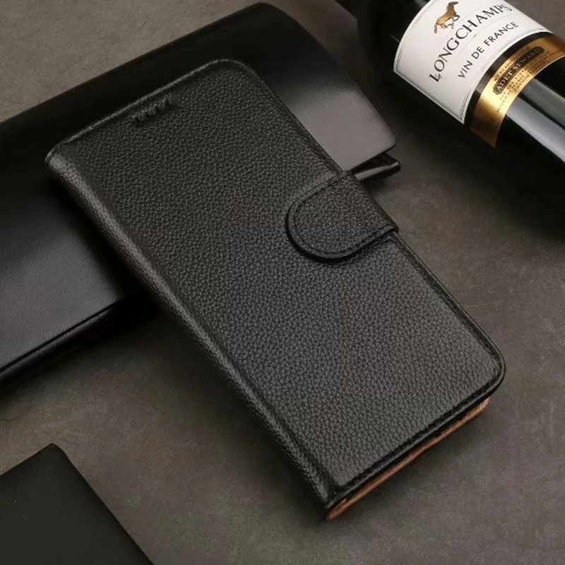 Для iphone 4 4S 5 5S SE 6 6S plus 6s Чехол-бумажник из натуральной кожи для 7 8 X защита всего