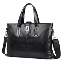 Мужские деловые сумки модная кожаная сумка мужская сумка через плечо