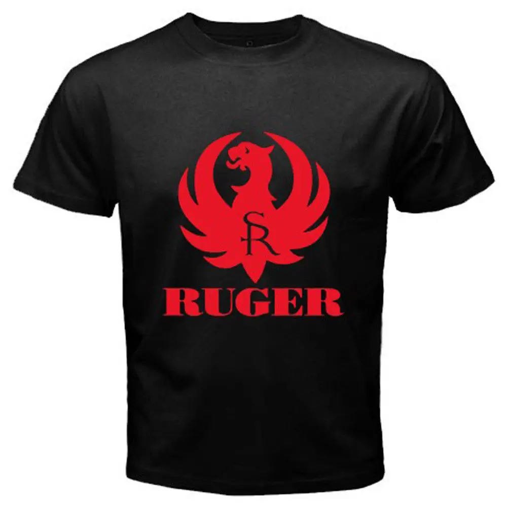 Ruger Pistol Gun Revolver 2nd Amendment Gun Firearms Black T Shirt Size