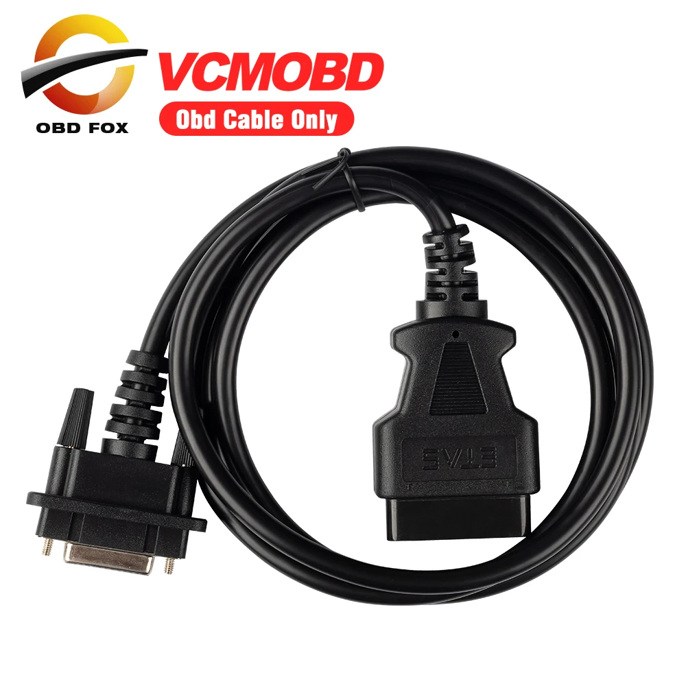 Лидер продаж основной кабель VCMobd II VCMOBD 2 16 контактный OBD бесплатная