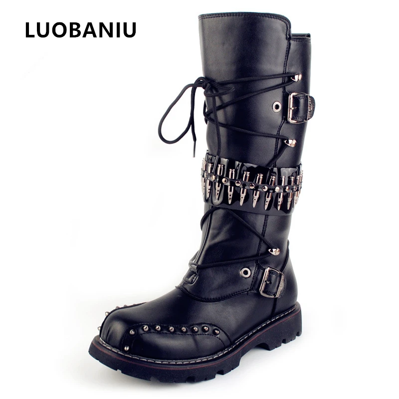 boots rock homme