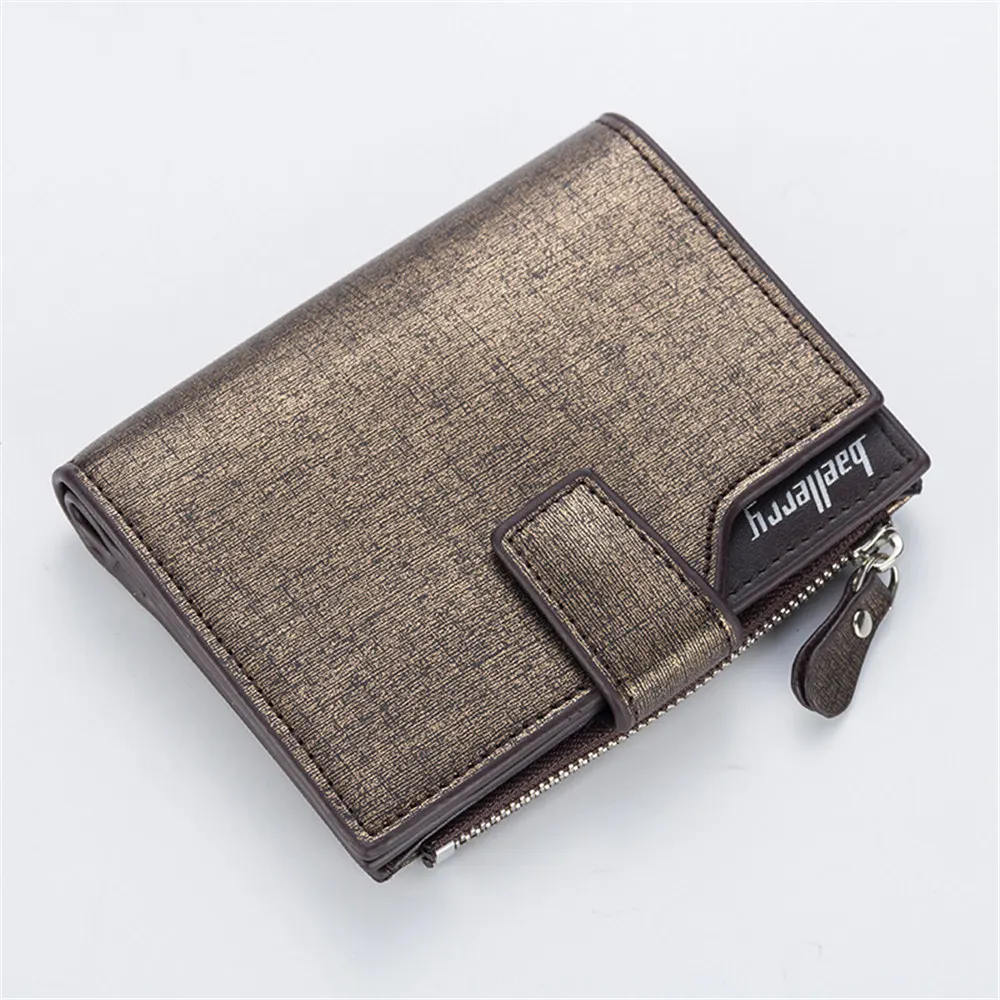 2018 Fashion Men wallets Short and large capacity mens wallet male money purses Soft Card Case classic soild pattern designer | Багаж и