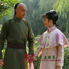 ТВ играть история любви Цин дворец Цин костюм принцессы с вышивкой xiaoyanzi костюм