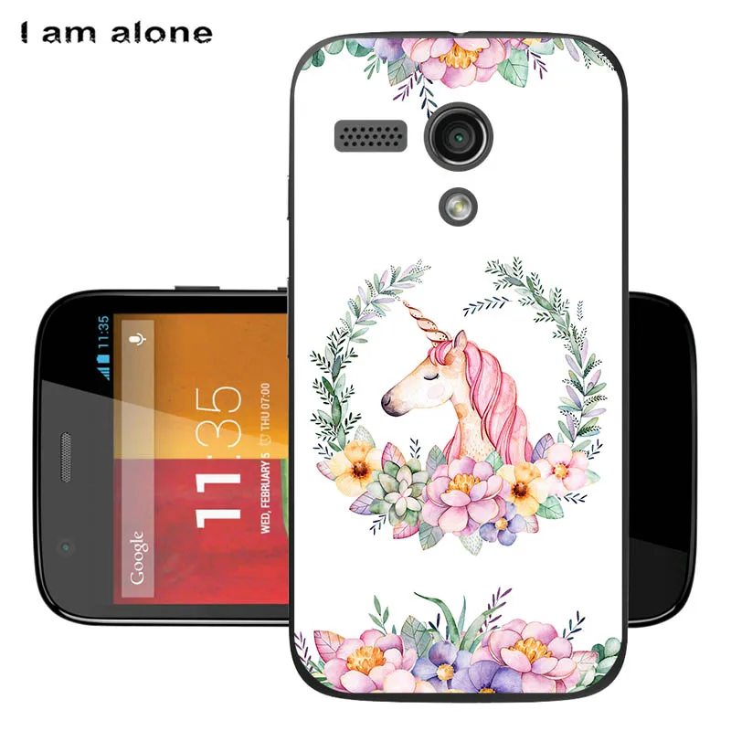 Чехлы для телефонов I am alone для Motorola Moto G XT1032, мягкий ТПУ чехол для мобильного телефона, милые сумки для Motorola Moto G - Цвет: Soft TPU HH93