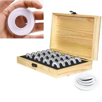

20 Grids Protection Box Coin Collection Commemorative Coin Storage Box 18/21/25/27/30mm
