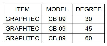 1 шт. Graphtec CB09 виниловый резак плоттер лезвие градусов 30 градусов 45 градусов 60 градусов