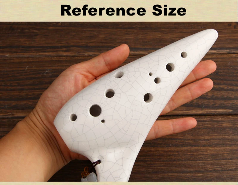 12 отверстий Ocarina Alto C Key AC Flute Legend of Zelda в форме трещин alto народный музыкальный