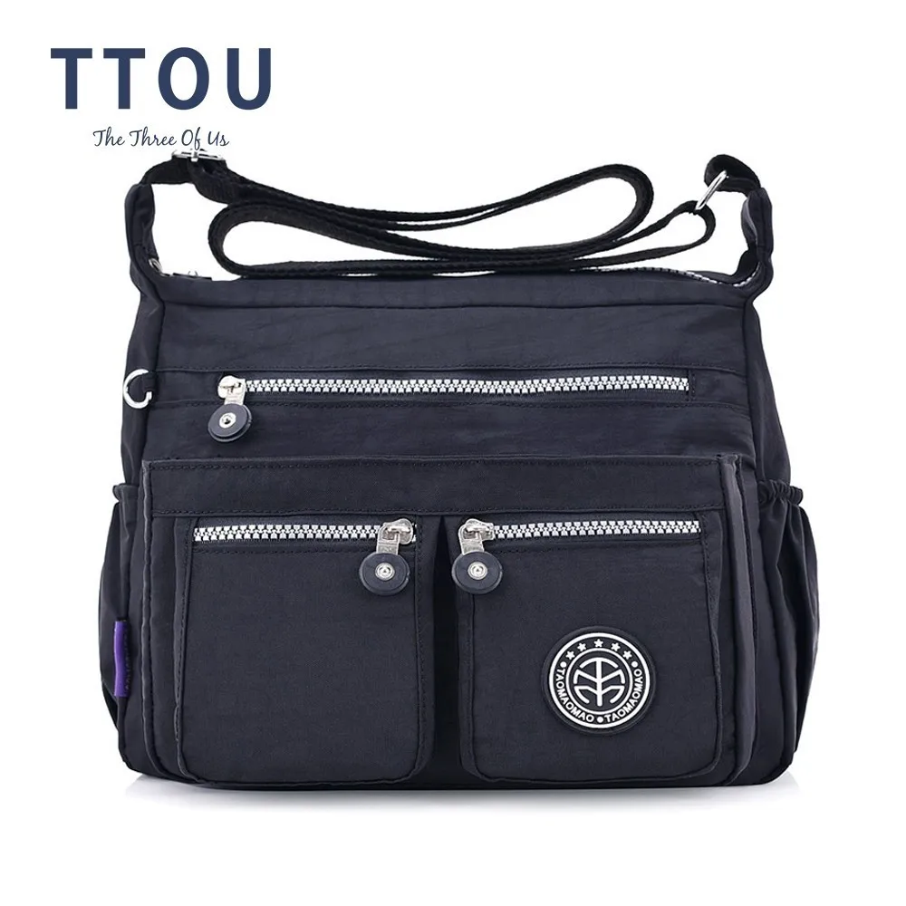 

TTOU Women Casual Messenger Bags Waterproof Nylon Handbag Female Shoulder Bag Ladies Crossbody Bags Bolsa Sac A Main