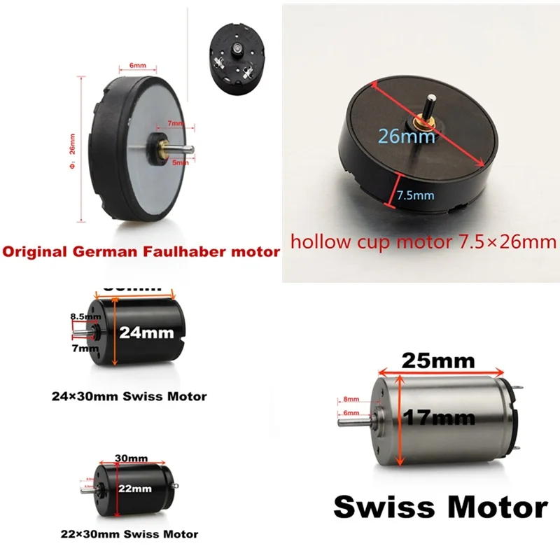 

NEW! Faulhaber Motor and Swiss Motor Fit in Rotary Tattoo Machine Strong Quiet 10000rpm Tattoo Supply Free Shipping