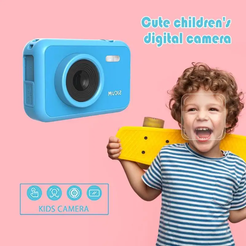 Милые дети мини цифровая камера портативный 2,0 дюймов ЖК-экран видеокамера Открытый фото игрушки для детей подарок на день рождения