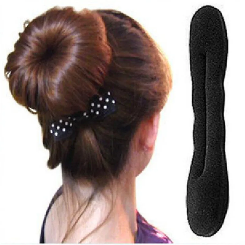 

Women Magic Foam Sponge Hairdisk Hair Device Donut Quick Messy Bun Updo Hair Clip Hair Accessories Hair fashion Tools