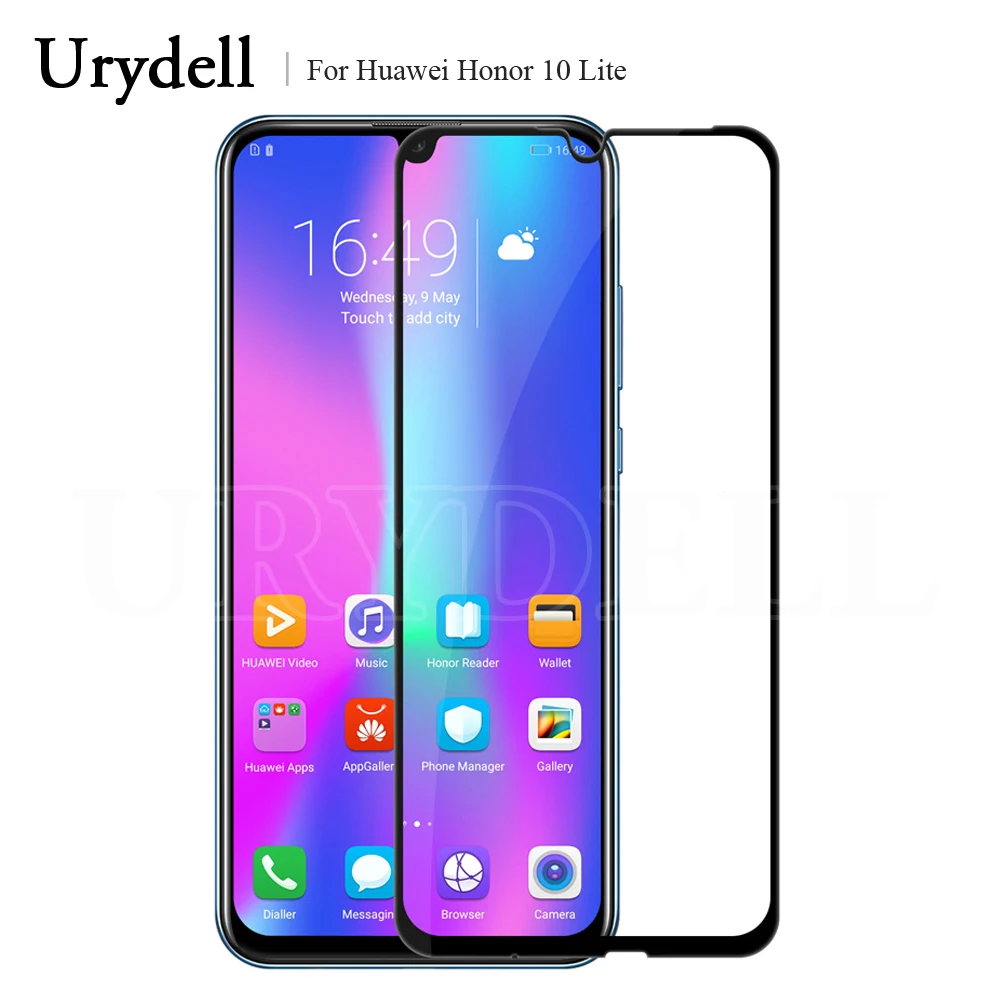 

For Huawei Honor 10 Lite Shockproof Tempered Glass Honor 10 Lite Screen Protectors Full Protection Film For Huawei10 lite Glass