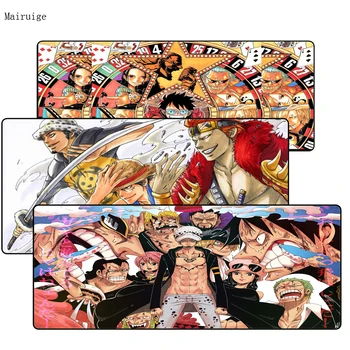 

Mairuige Japan Anime large One Piece Gaming mouse pad 900*400*3mm Locked Edge Keyboard Mat Mouse pads For CSGO DOTA LOL Gamer