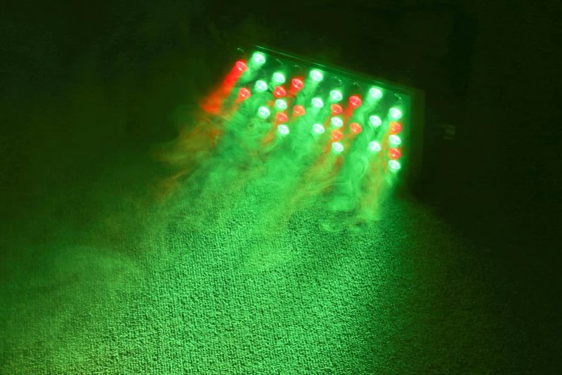 54*3 Вт светодиодный водонепроницаемый прожектор сценическое освещение ip 65 rgbw par dmx управление для dj disco wash стробоскоп городской цвет