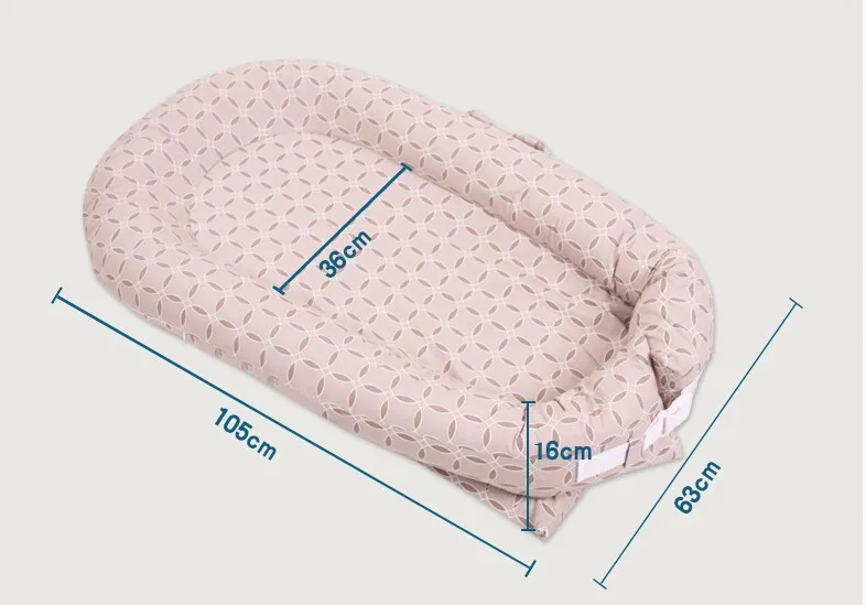 Портативный кроватки. Новорожденных Bionic детская кровать многоцелевой BB кровать спальный артефакт понижен