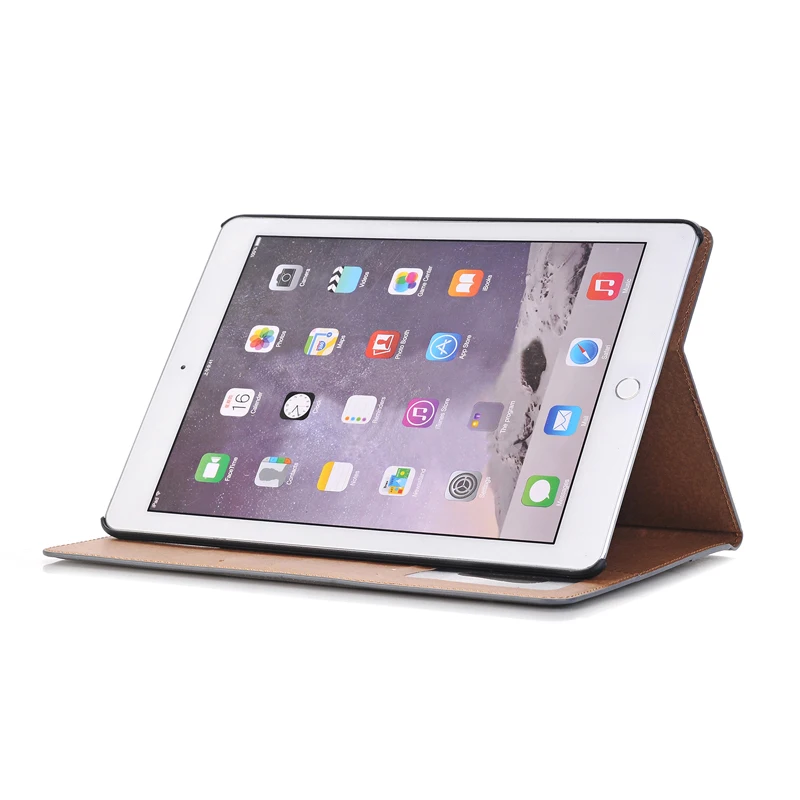 Чехол книжка из искусственной кожи для iPad air 2 air2 9 7 дюйма|Чехлы планшетов и