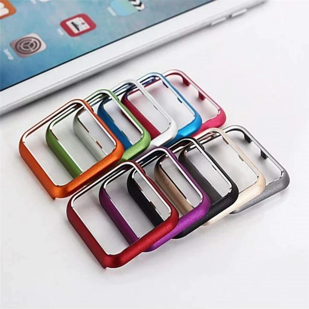 

FOLOME Metal Protective Bumper Case Aluminum Alloy Frame Cover Case Compatible with Apple Watch Series 3, Series 2, Series 1
