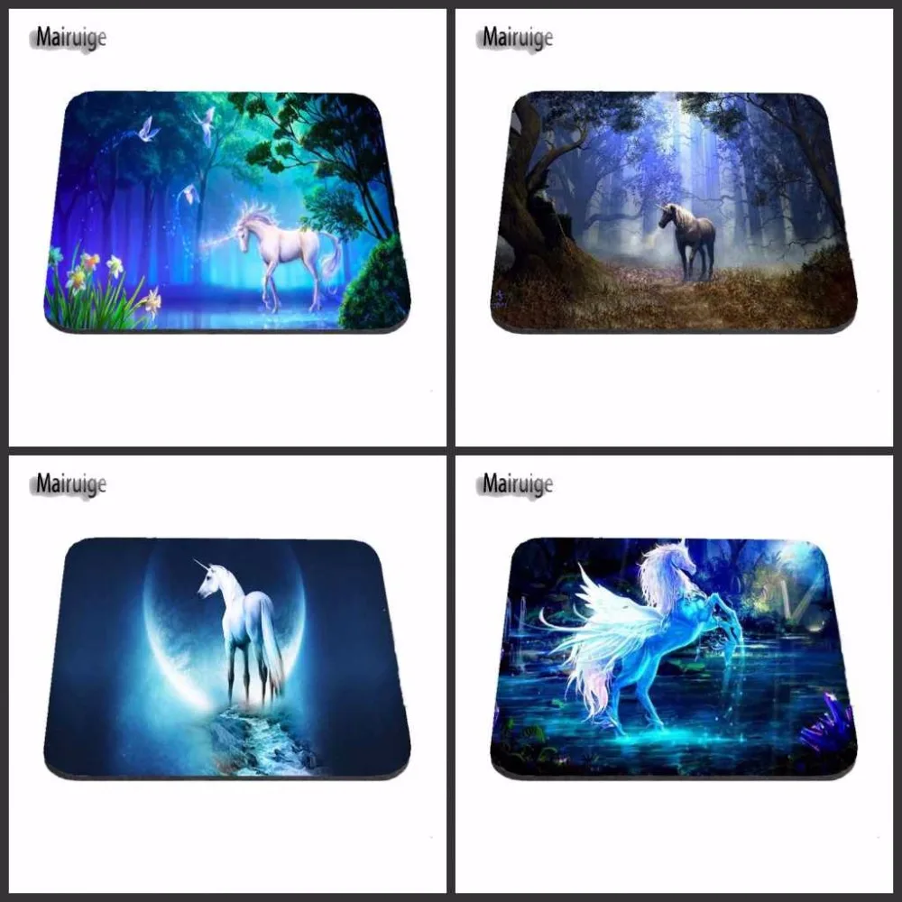 

Mairuige Funny High Quality Anti-Slip Fantasy Unicorns New Fashion Mouse Pad for Laptop Computer Tablet PC Decorate your desk