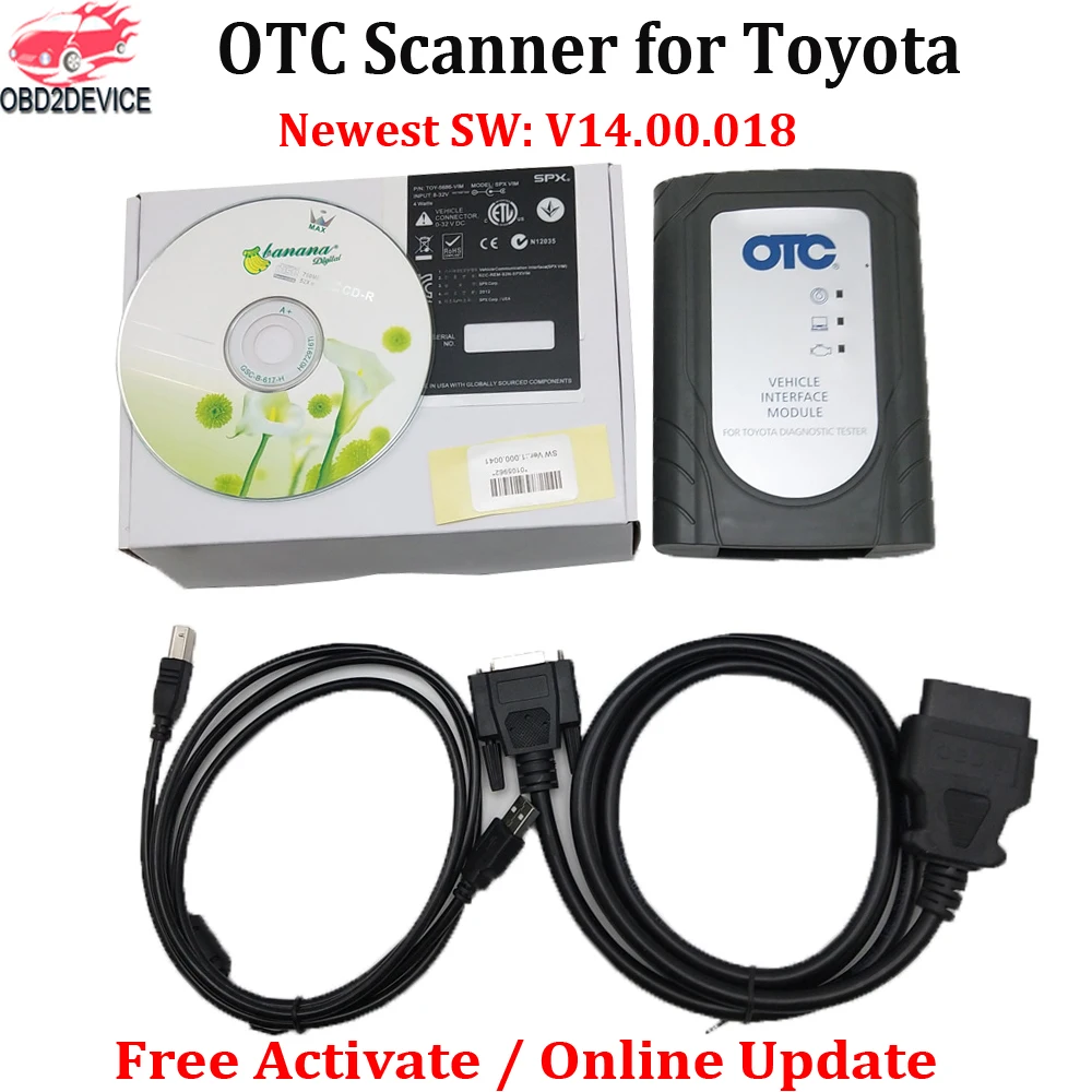 

Newest V14.10.028 Global Techstream OTC Tester ForT-oyota IT3 OTC plus 3 IN 1 Diagnostic Tool